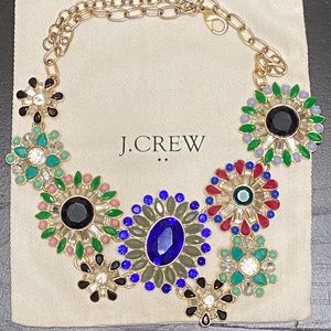 J. Crew Multicolor Statement Necklace